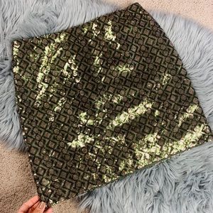 Banana republic sequined skirt